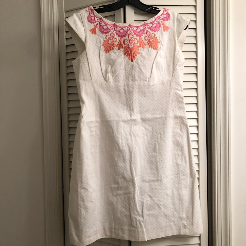 Lilly Pulitzer dress capped sleeves